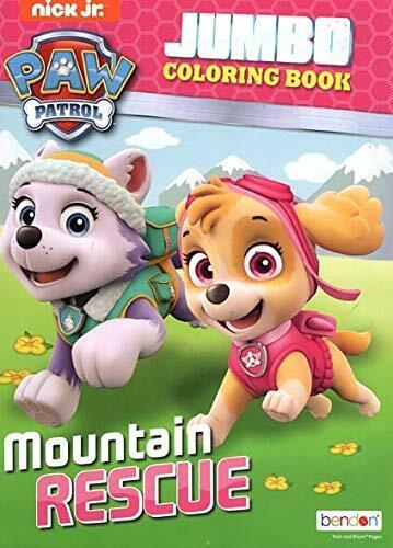 Paw Patrol - Jumbo Coloring & Activity Book - Mountain Rescue
