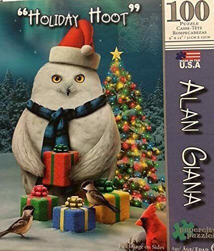Alan Giana Holiday Series Holiday Hoot - 100 Piece Puzzle