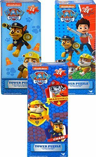 Paw Patrol Tower 24 Piece Puzzle, Set of 3