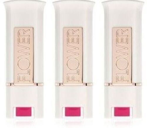 New Flower Kiss Stick Velvet Lip Color - LS9 Flamingo Flower (Set of 3)