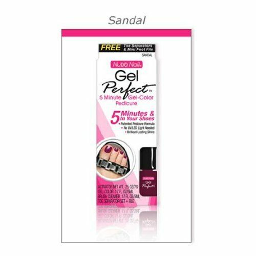 Nutra Nail Gel Perfect Walk on the Wild Side Collection, Sandal - Kit