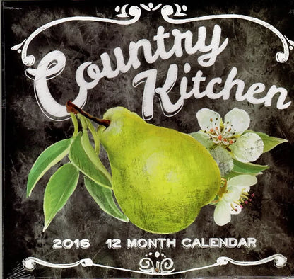 Country Kitchen - 2016 12 Month Wall Calendar