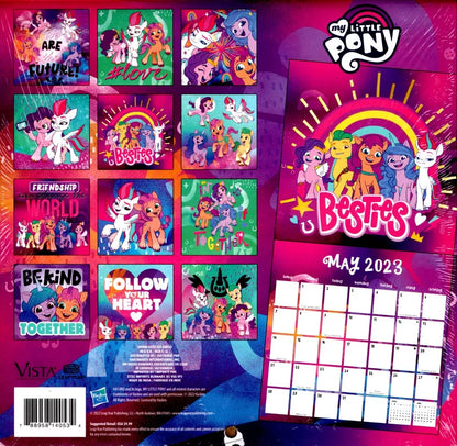 My Little Pony - 16 Month 2023 Wall Calendar