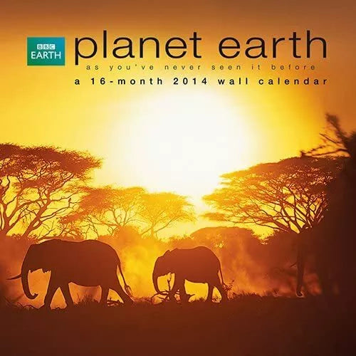 BBC Earth - Planet Earth - 2014 Calendar