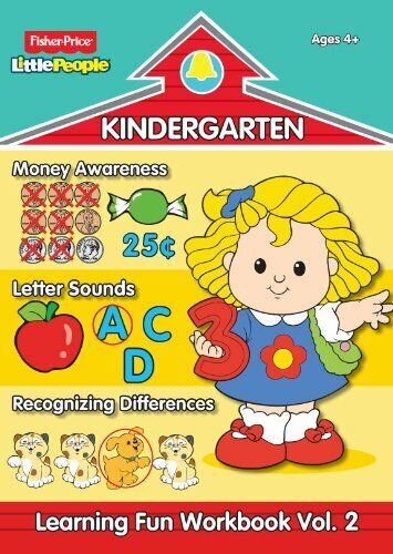 Fisher Price Little People Kindergarten Workbook-Volume 2