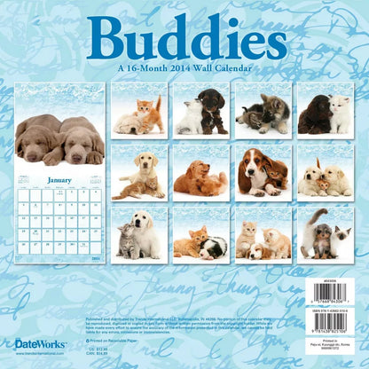 Buddies 2014 Mini Calendar