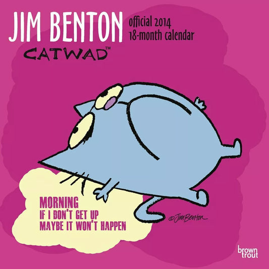 Jim Benton Catwad 2014 Calendar