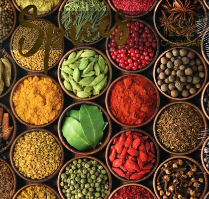 2022 16 Month Wall Calendar - Spices