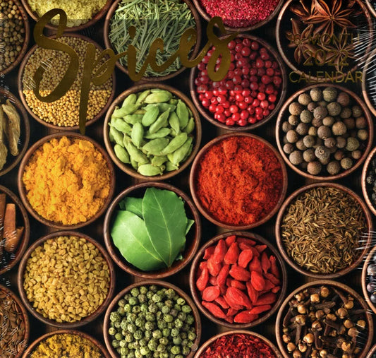 2022 16 Month Wall Calendar - Spices