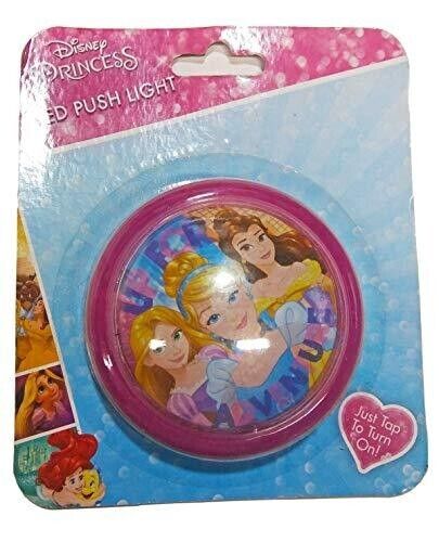 Disney Princess Led Push Light (Assorted)