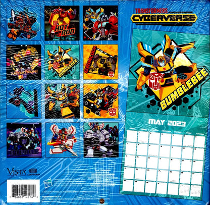 Transformer Cyberverse - 16 Month 2023 Wall Calendar