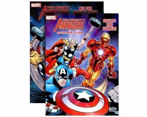 THE MIGHTY AVENGERS Coloring Book by Bazic