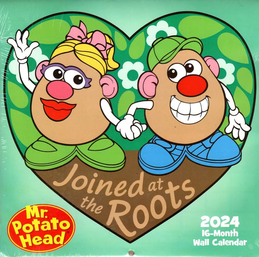 Mr. Potato Head - 16 Month 2024 Wall Calendar