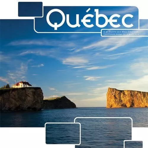 Québec 2014 Wall Calendar
