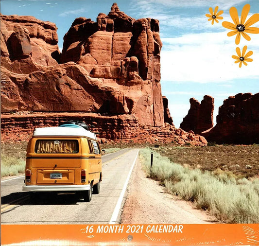 Landscapes - 2021 12 Month Wall Calendar