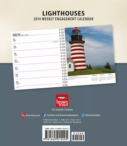 Lighthouses 2014 Calendar (Multilingual Edition)