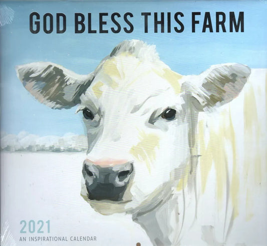 2021 God Bless this Farm - Wall Calendar 12"x 11"