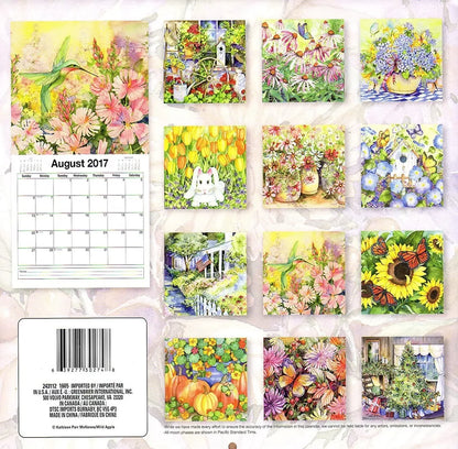 Nature's Garden - 2017 Wall Calendar