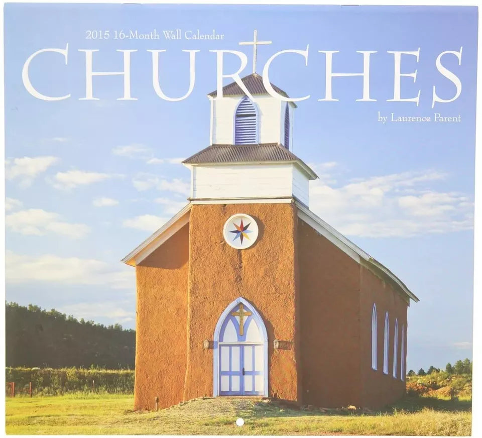 2015 Churches 12x11 Vista Wall Calendar