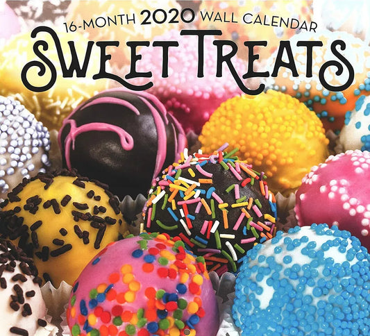 2020 Sweet Treats Full-Size Wall Calendar, 16-Month