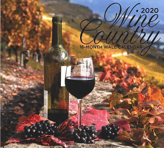 2020 Wine Country Full-Size Wall Calendar, 16-Month
