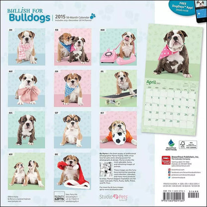 Myrna Bullish for Bulldogs 2015 Wall Calendar