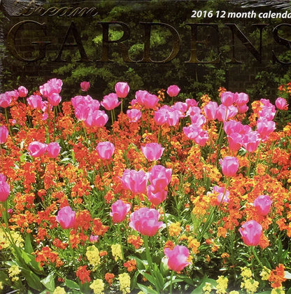 Dream Gardens - 2016-12 Month Wall Calendar