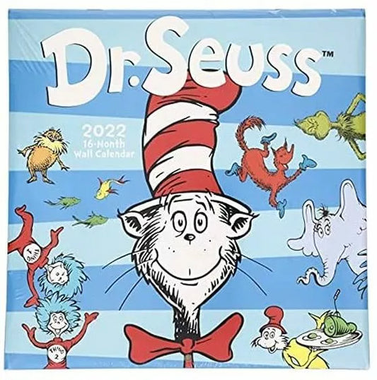 Dr. Seuss 2022 16-Month Wall Calendar