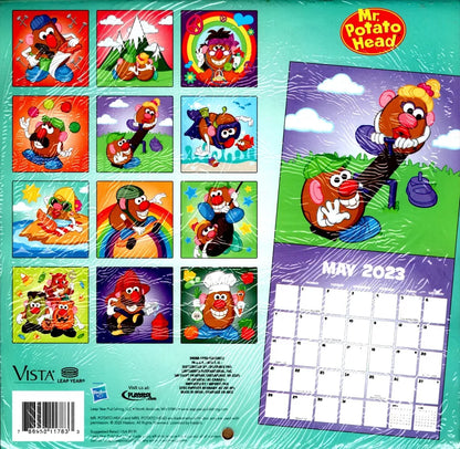 Mr. Potato Head - 16 Month 2023 Wall Calendar