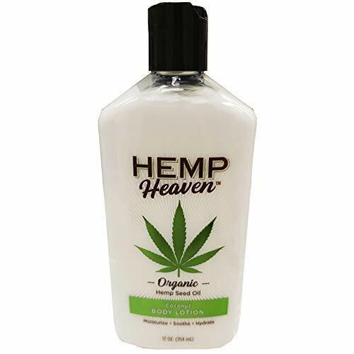 Hemp Heaven Organic Hemp Seed Oil Coconut Body Lotion - 12 Ounce