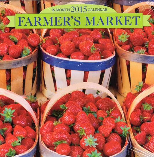 2015 16 Month Wall Calendar (Farmer's Market)