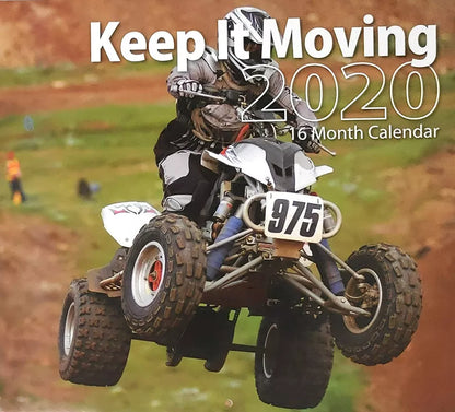 2020 Keep It Moving Full Size 16 Month Wall Calendar