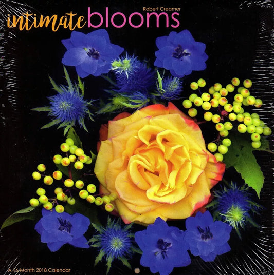 Intimate Blooms Robert Creamer - 16 Month 2018 Wall Calendar Planner Organizer