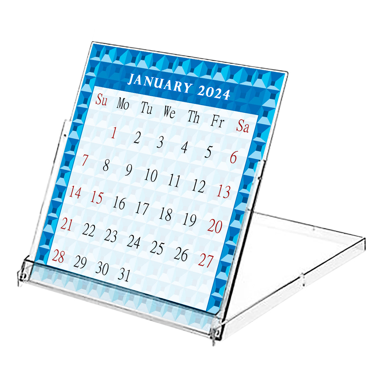 2023 - 2024 CD-Style Desk Calendar 16 Months Calendar / Planner / (Edition #03)
