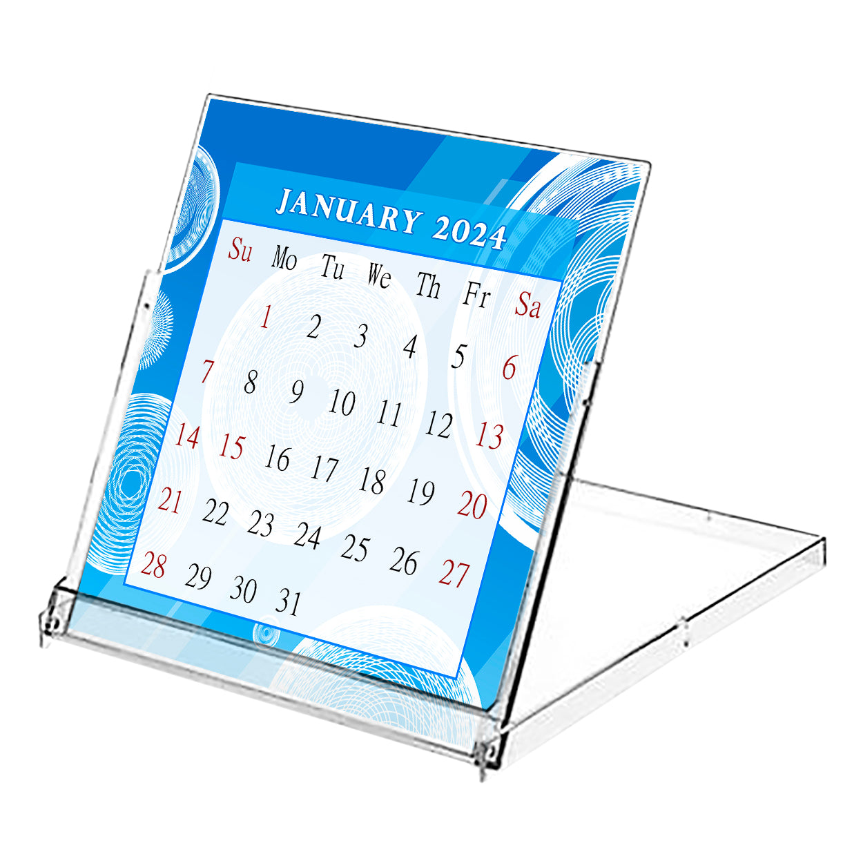 2023-2024 CD-Style Desk Calendar 16 Months Calendar / Planner / (Edition #02)