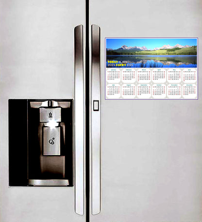 2024 Magnetic Calendar - Calendar Magnets - Today is My Lucky Day - Edition #15