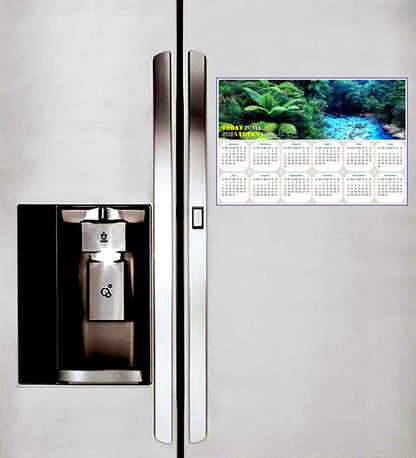 2024 Magnetic Calendar - Calendar Magnets - Today is My Lucky Day (Waipoua Kauri Reserve)